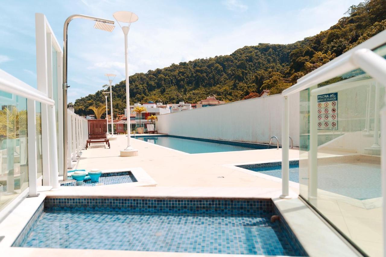 Apto Na Praia Grande - Ubatuba No 4º Andar Com Ar E Wi-Fi Proximo Do Mar! Exterior foto